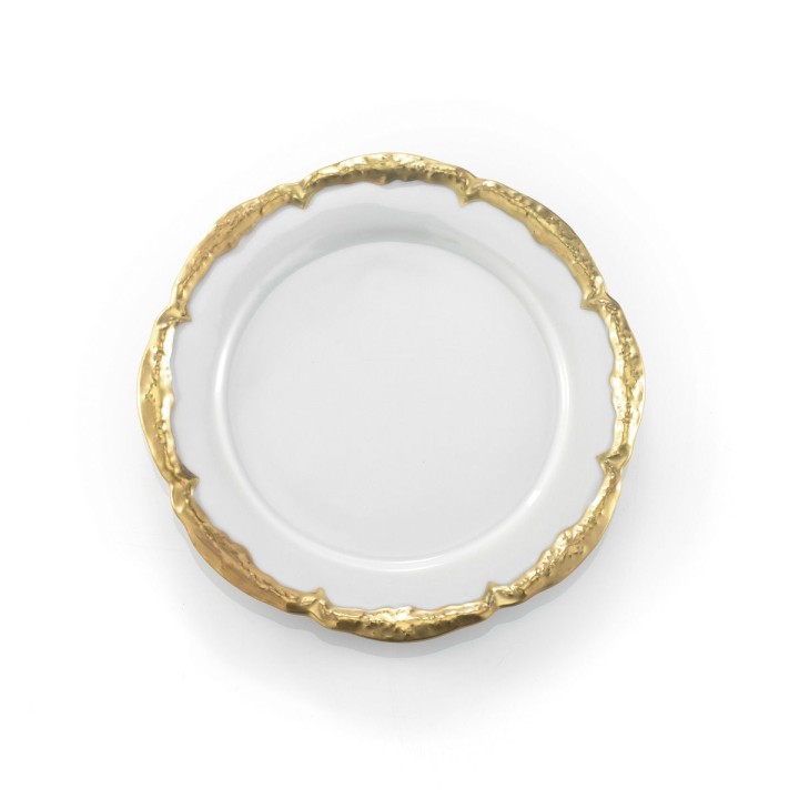 Empire Dining Set - White & Gold