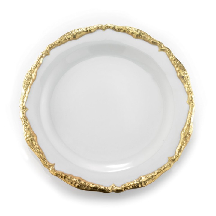 Empire Dining Set - White & Gold