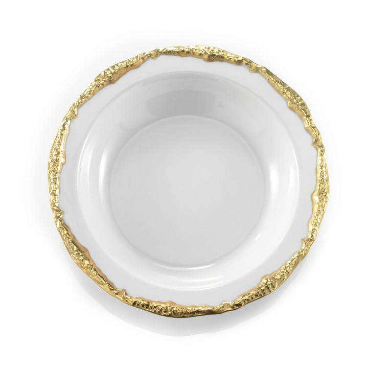 Empire Dining Set - White & Gold