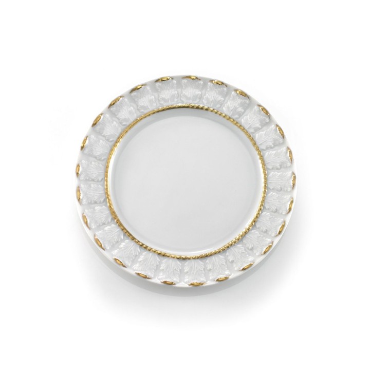 Queen Elizabeth Dining Set - White & Gold