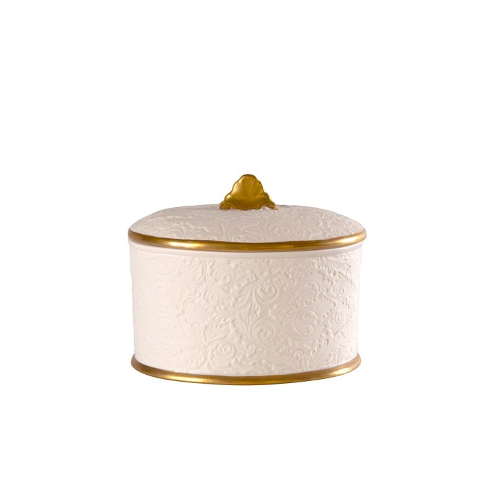 Amour Secret White & Gold Bathroom Set