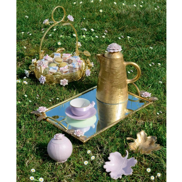 Marie-Antoinette Pink & Gold Thermos