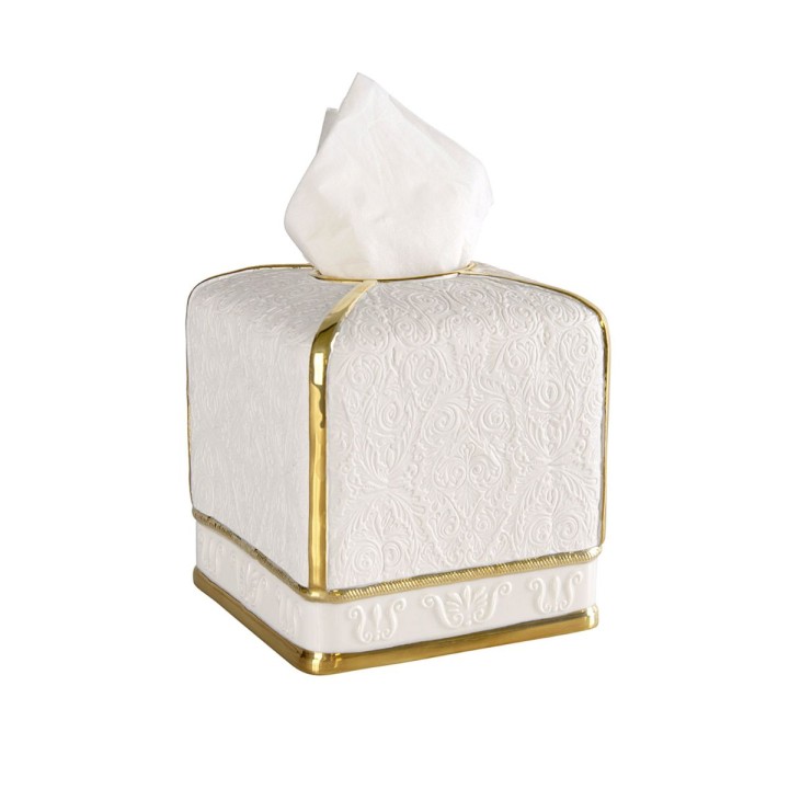 Amour Secret White & Gold Bathroom Set