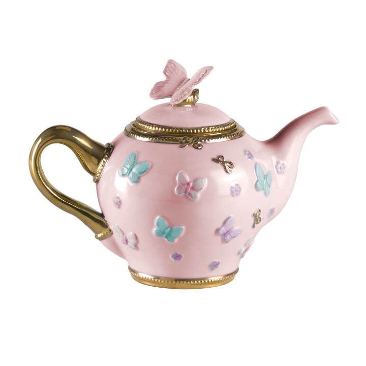 Butterfly Tea Set - Pink