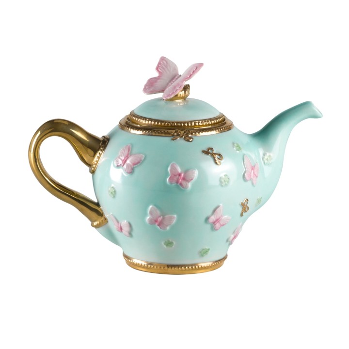 Butterfly Tea Set - Aquamarine