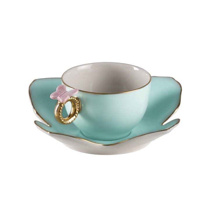 Butterfly Tea Set - Aquamarine