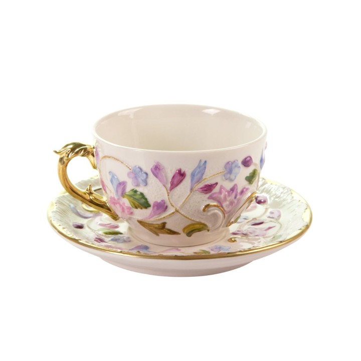 Taormina Tea Set - Multicolor & Gold