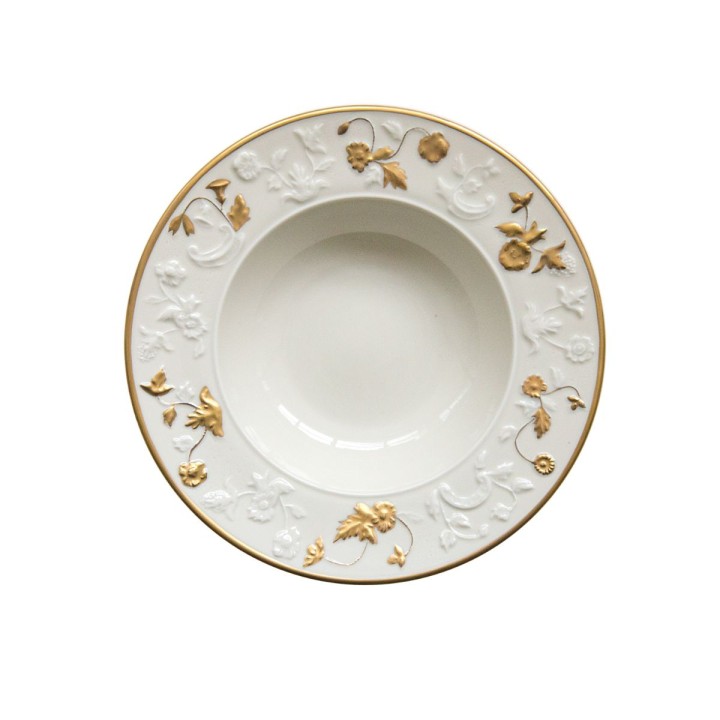 Taormina Dining Set - White & Gold