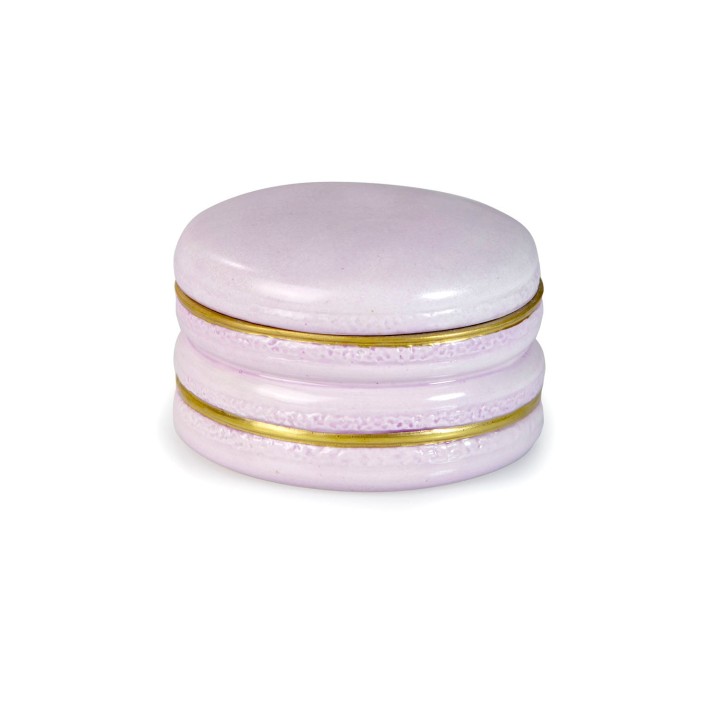 Chantilly Macarons Scented Candle - Lilac & Gold