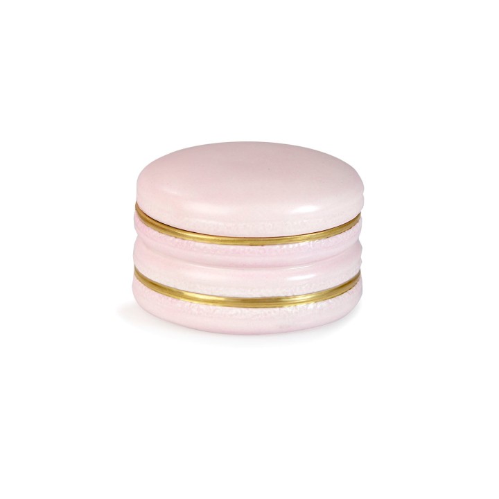 Chantilly Macarons Scented Candle - Pink & Gold