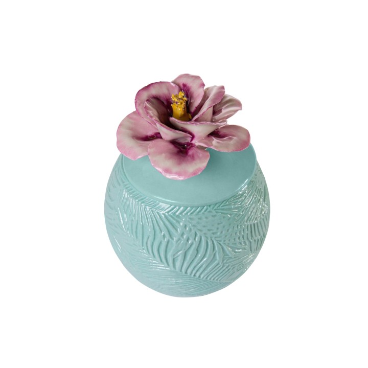 Acapulco Ibiscus Scented Candle - Aquamarine