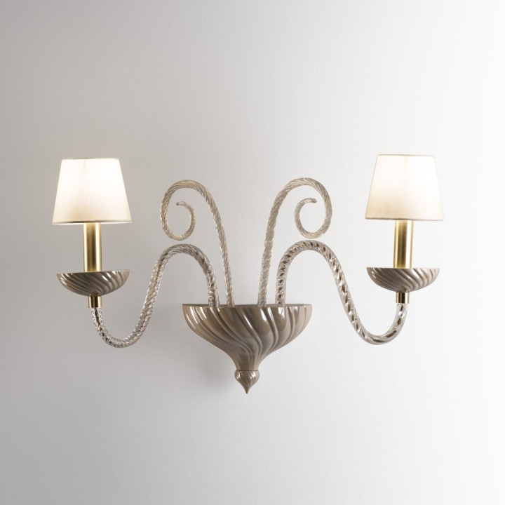 Alba Veneziana Wall Light - Caramel