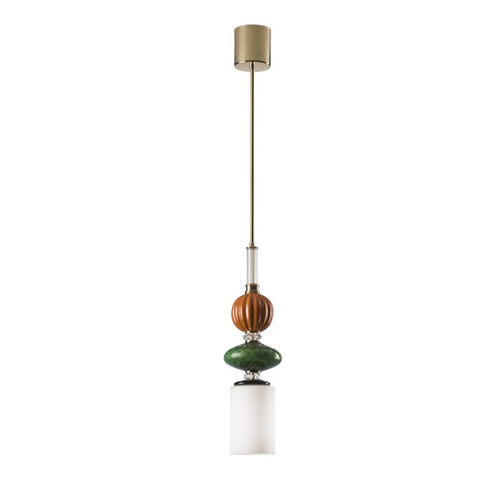 Divas Greta Pendant Light - Green & Mango