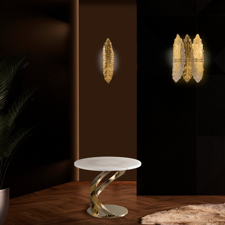 Cher Small Wall Light - Gold