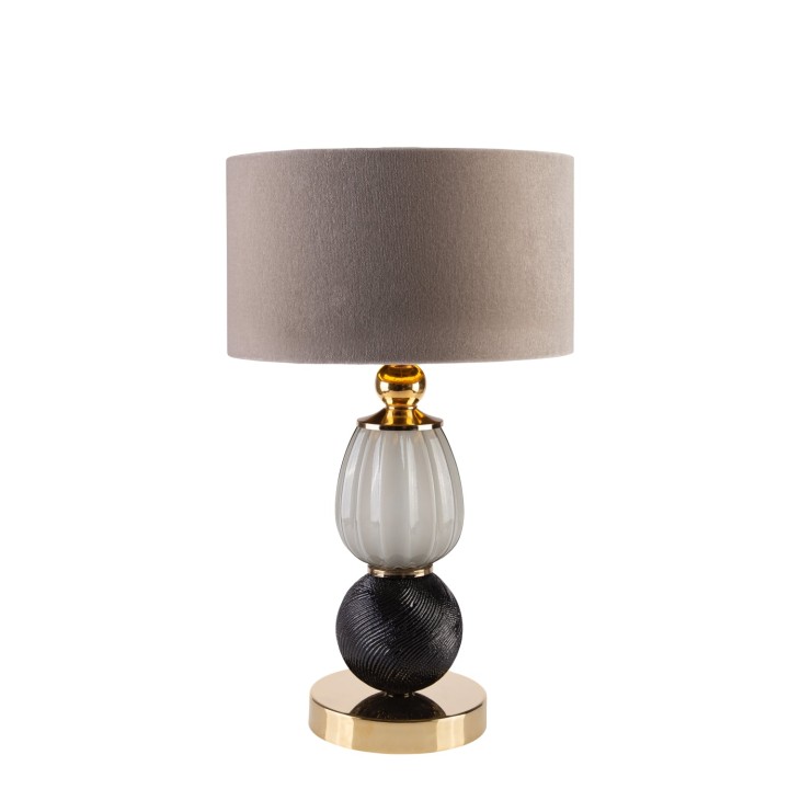 Ares Table Lamp - Transparent & Black