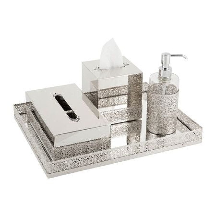 Marbella Chrome Bathroom Set