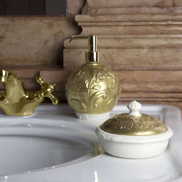 Taormina Gold Bathroom Set